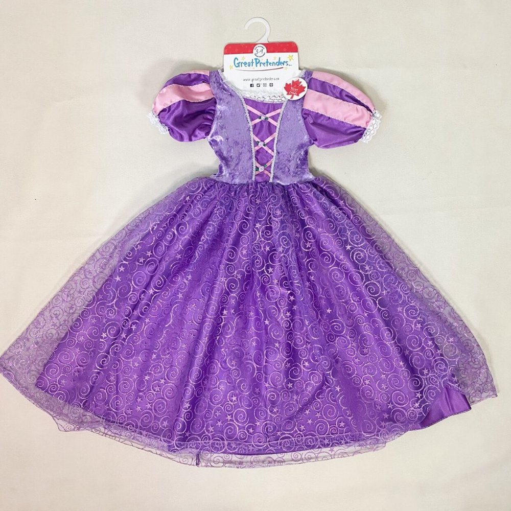 NWT Great Pretenders Deluxe Rapunzel Dress